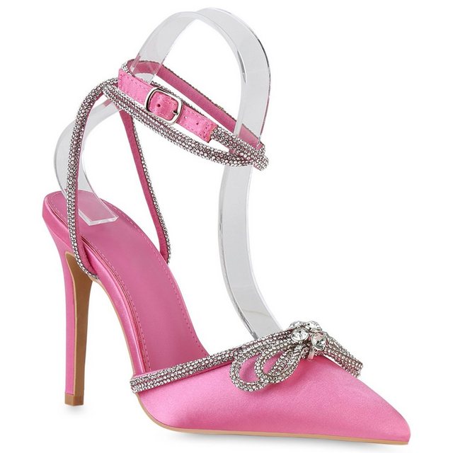 VAN HILL 840040 High-Heel-Pumps Bequeme Schuhe (Pink)