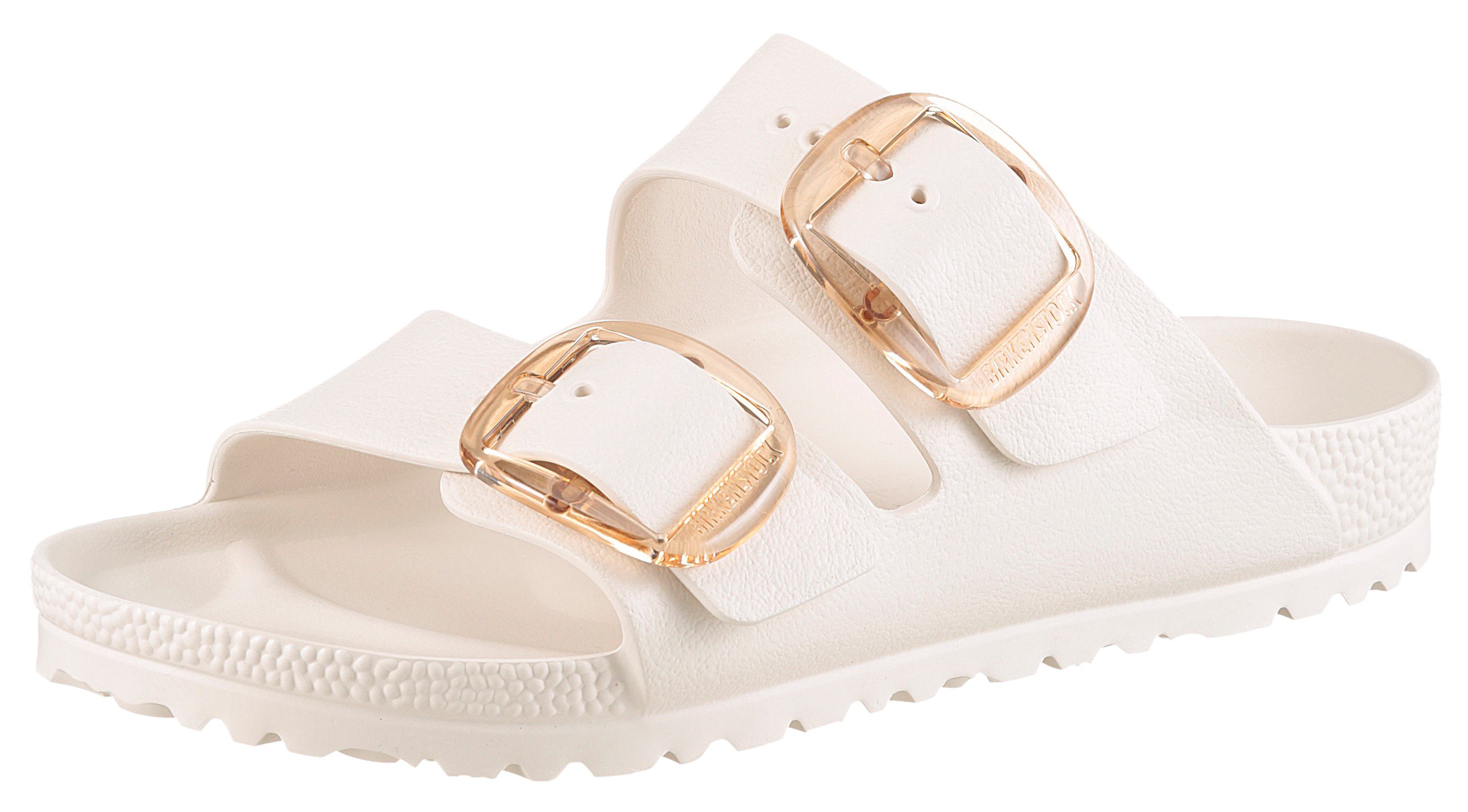Birkenstock ARIZONA BIG BUCKLE Pantolette Sommerschuh, (weiß)