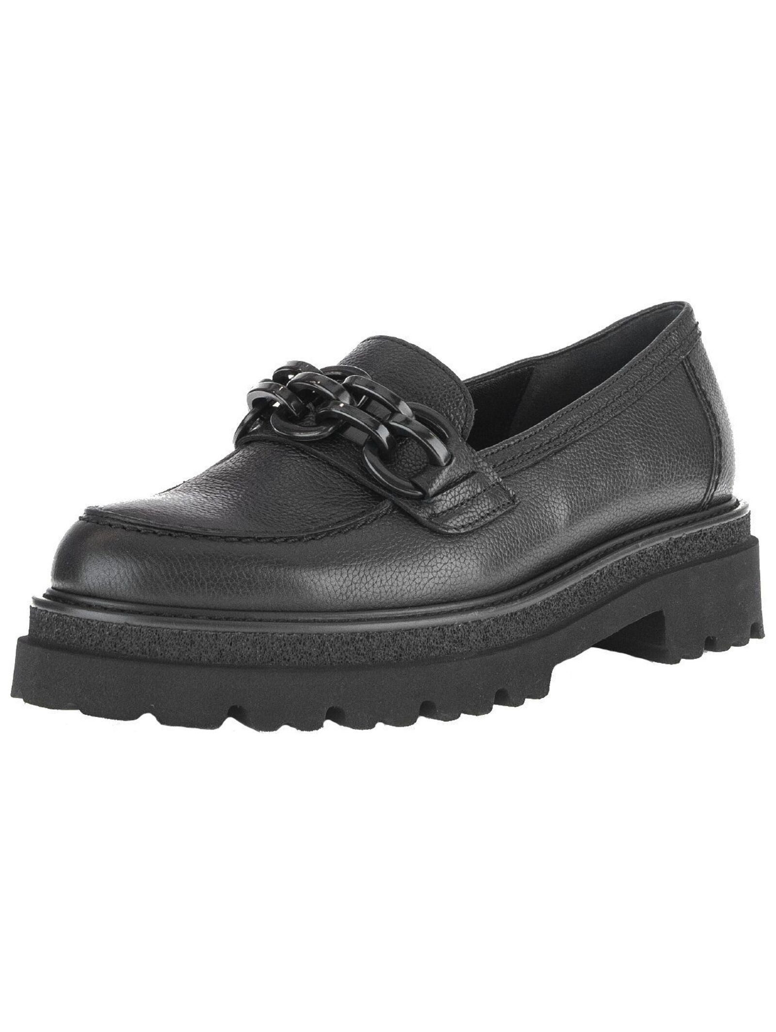 Gabor Gabor Slipper Leder Slipper (schwarz)