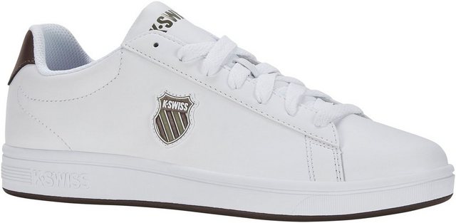 K-Swiss Court Shield Sneaker (braun|weiß)
