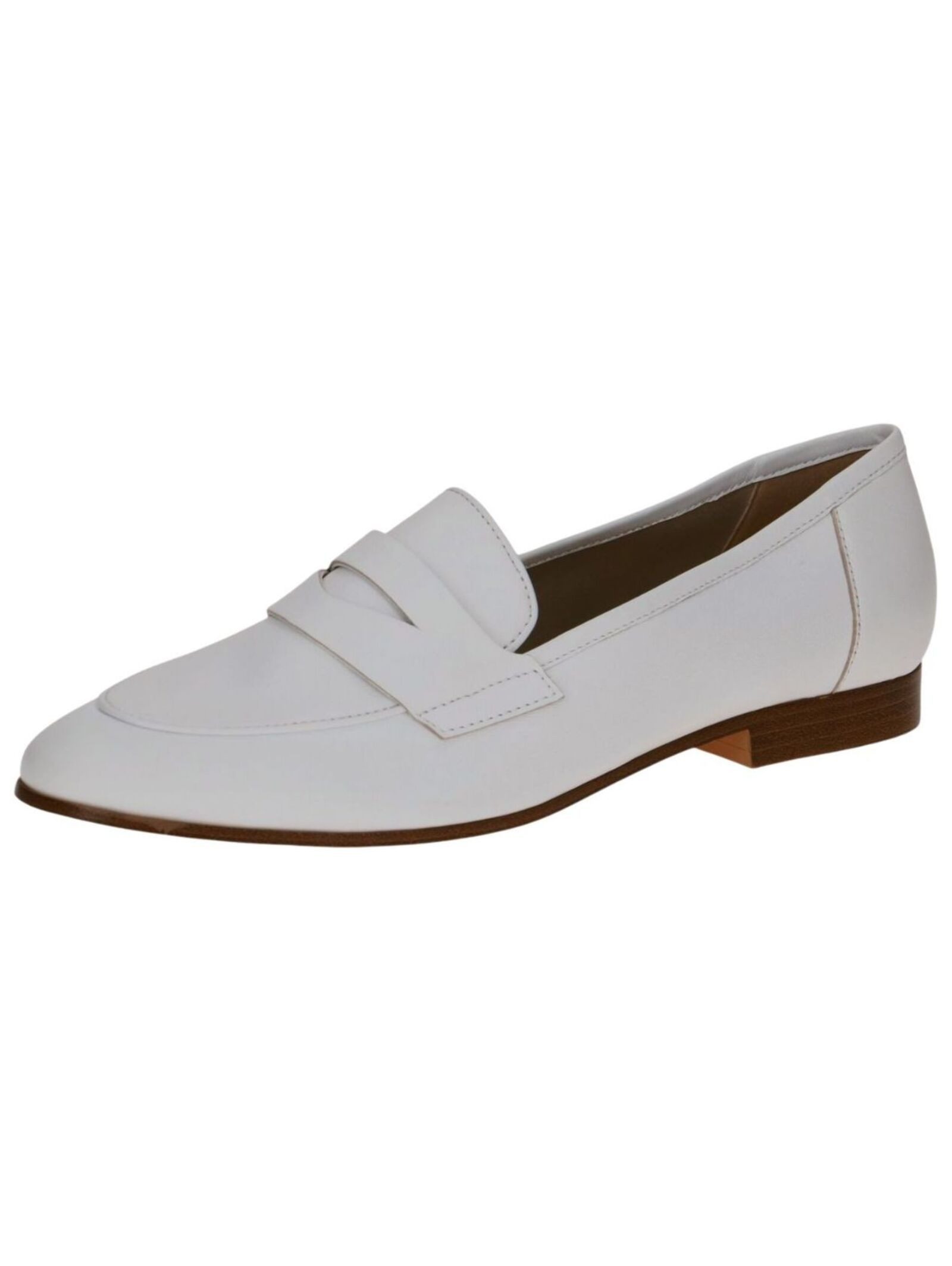 Caprice Caprice Slipper Leder Slipper (weiß)