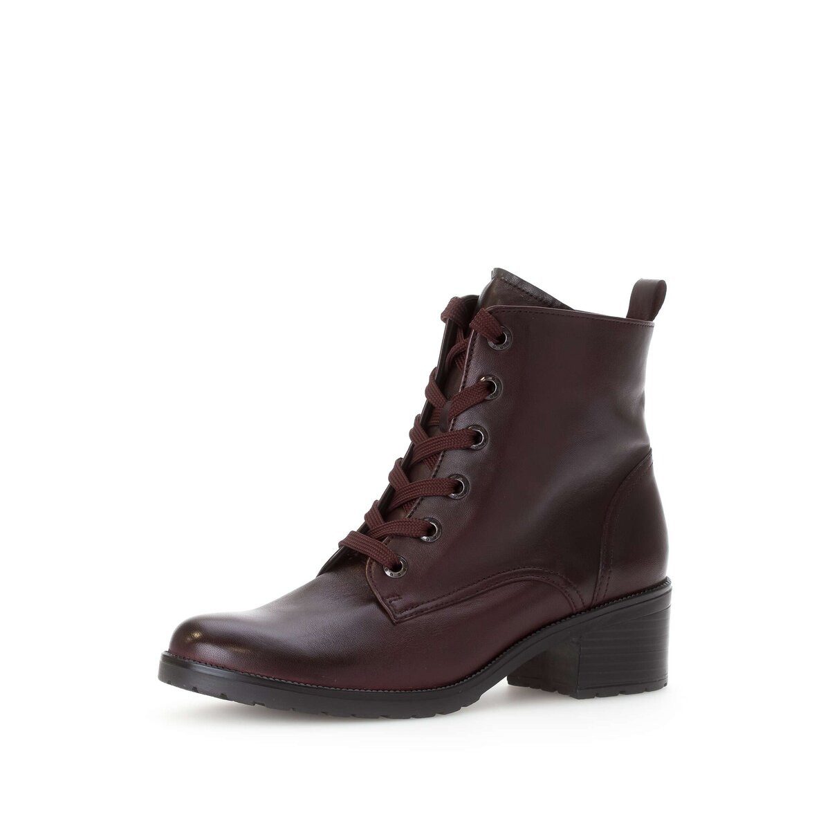 Gabor Schnürstiefelette Glattleder Schnürstiefelette (rot)