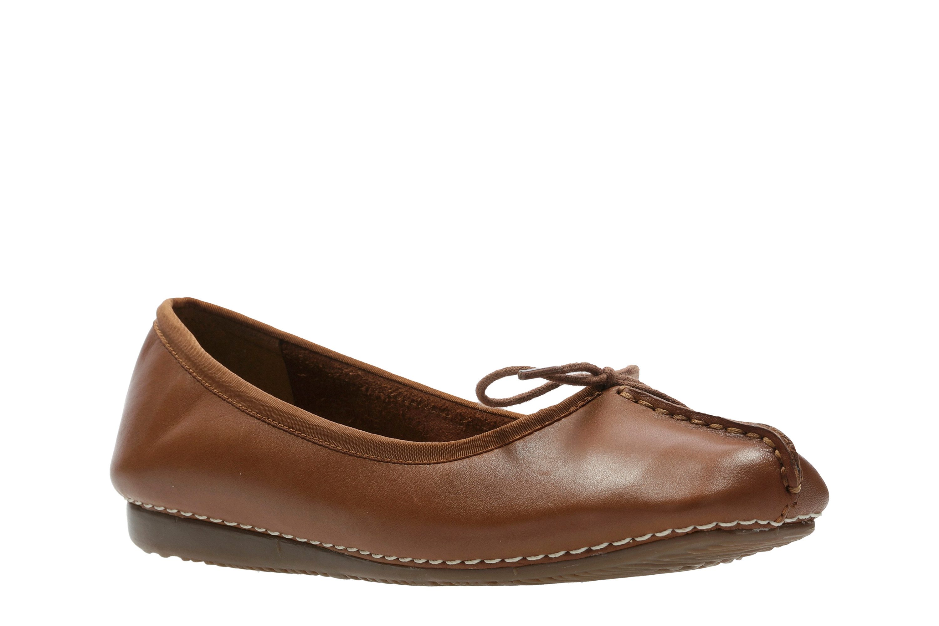 Clarks Freckle Ice Ballerina Slipper, Flats, (braun)