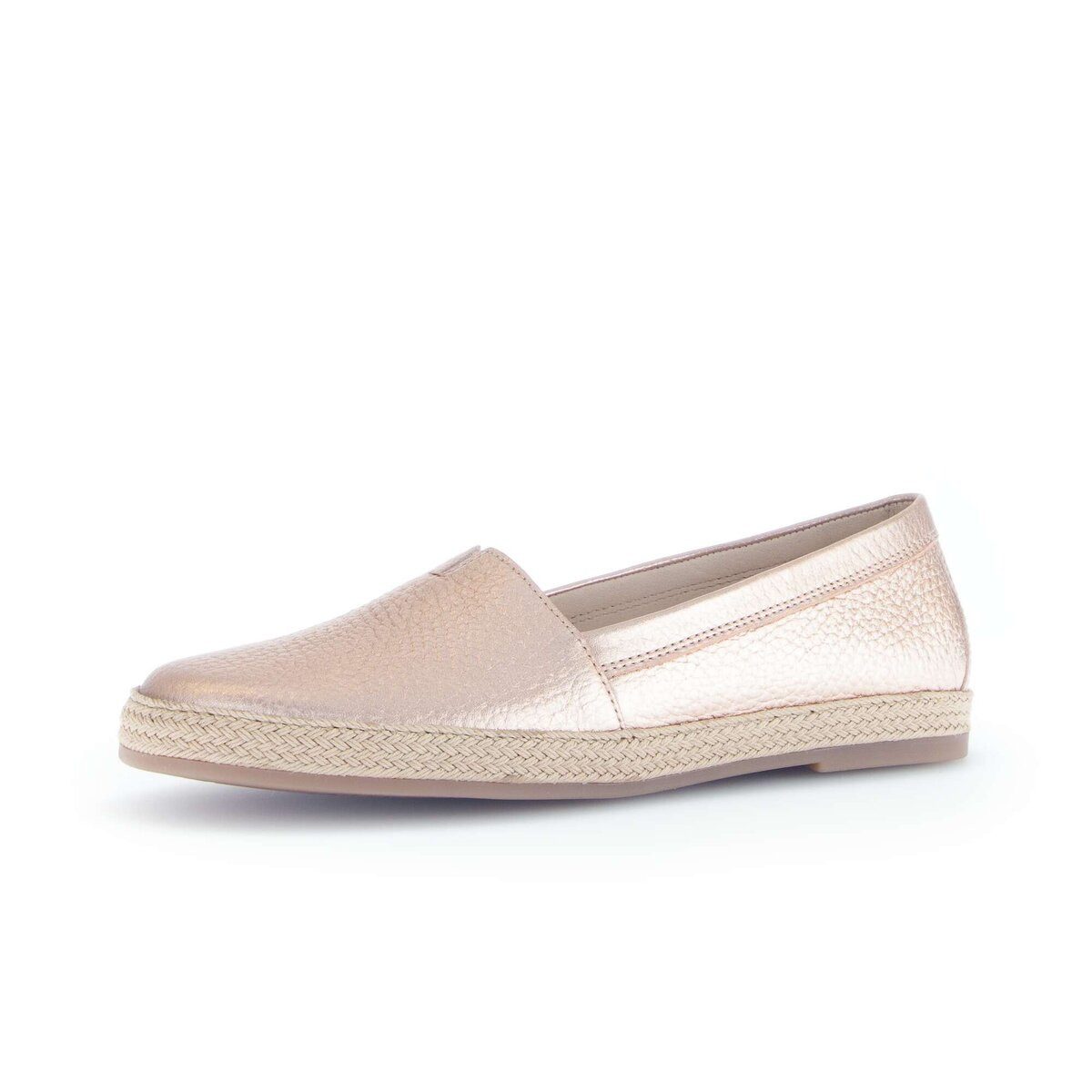 Gabor Slipper Glattleder Slipper (goldfarben)