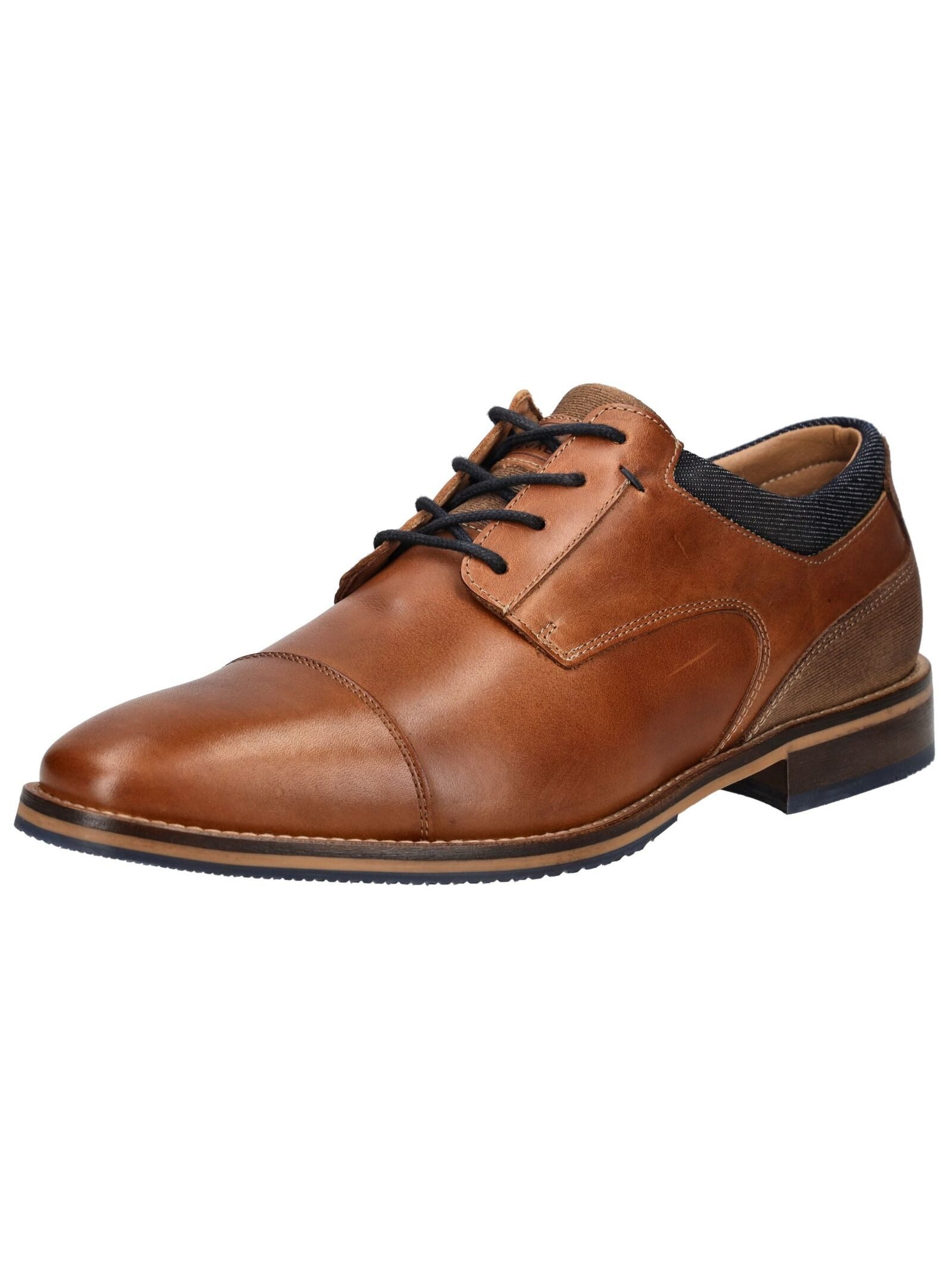 Bullboxer Bullboxer Businessschuhe Leder Schnürschuh (braun)