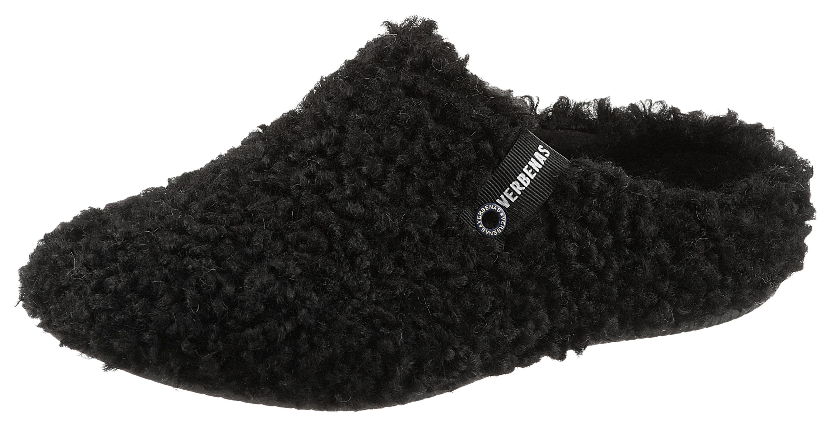 VERBENAS Pantoffel, Hausschuh, Homeslipper, Clog in (schwarz)