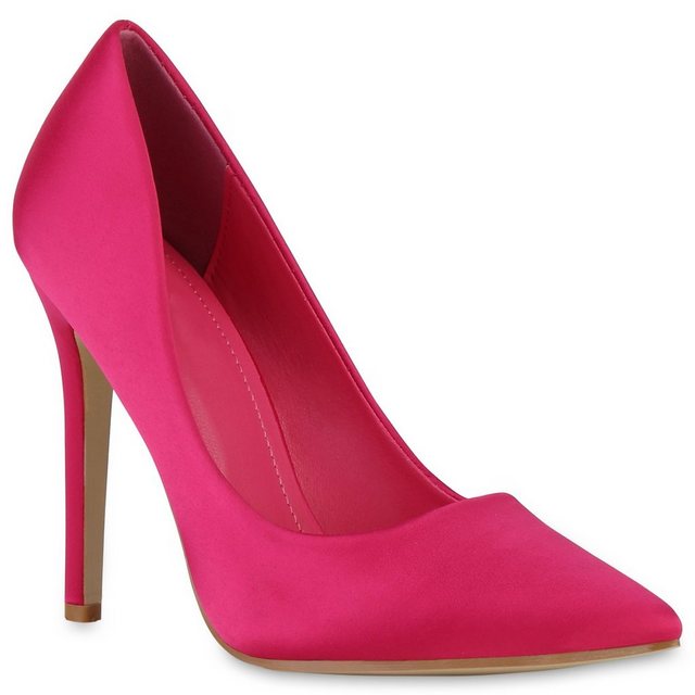 VAN HILL »840035« High-Heel-Pumps Bequeme Schuhe (rosa)