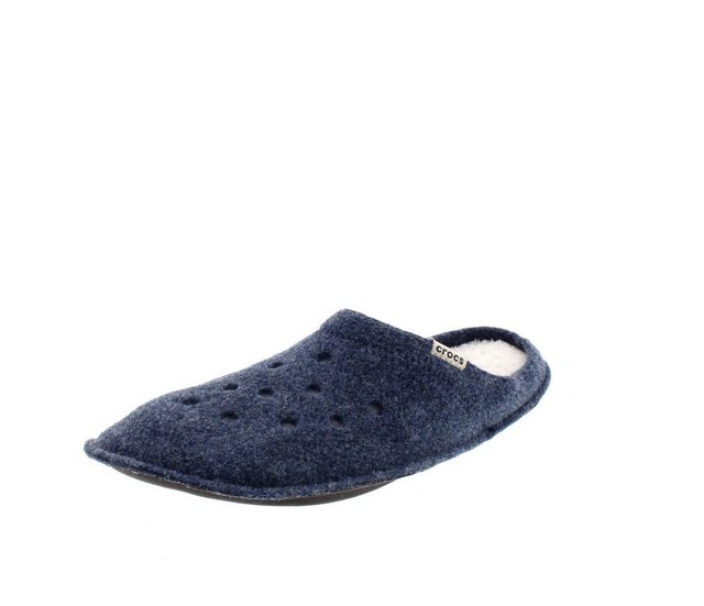 Crocs »Classic Slipper« Hausschuh Blau (Nautical Navy/Oatmeal 49U) (blau)