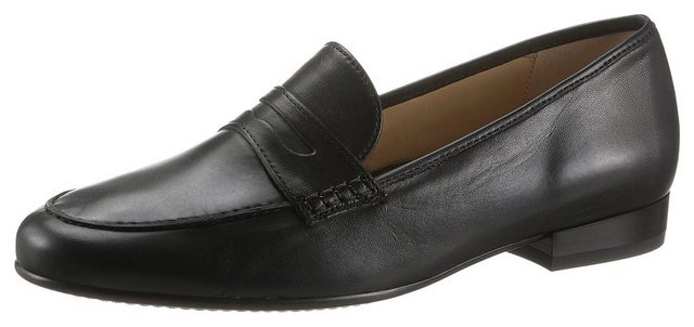 Ara KENT Slipper in eleganter Form, schmale Schuhweite (schwarz)