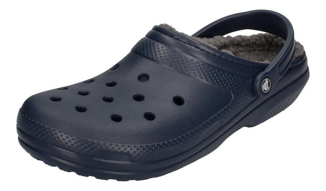 Crocs »Classic Lined Clog« Clog Navy Charcoal (blau)