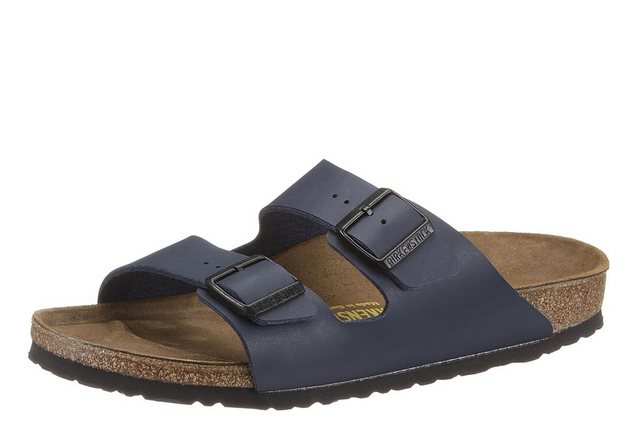Birkenstock »ARIZONA BF« Pantolette mit ergonomisch geformtem Fußbett (blau-blue)