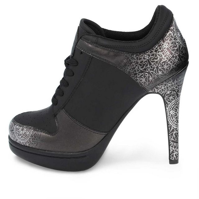 Missy Rockz »BLACK MANDALA 2.0 black / silver« High-Heel-Stiefelette Absatzhöhe: 10,5 cm (bunt)