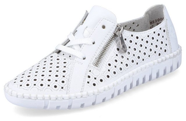 Rieker Sneaker mit luftdurchlässiger Perforation (weiß)