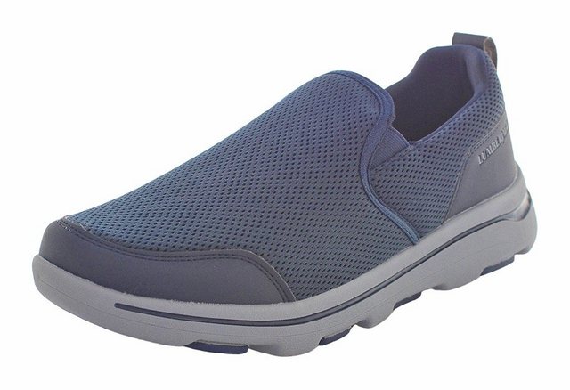 LUMBERJACK Slip-On Sneaker mit Stretcheinsätzen (blau)
