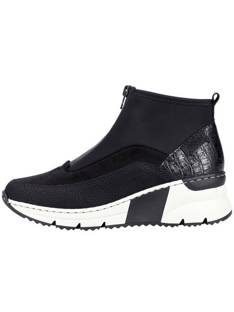 Rieker N6352 Sneaker (1-tlg) (schwarz|weiß)