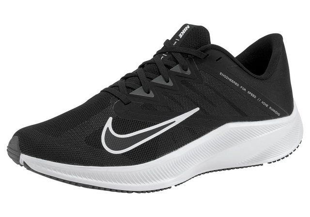 Nike »Quest 3« Laufschuh (schwarz-weiß)