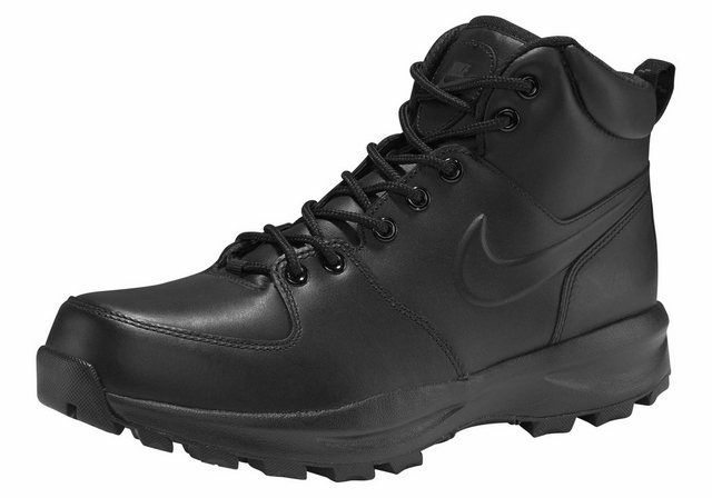 Nike Sportswear »Manoa Leather« Schnürboots (Black-Black-Black)