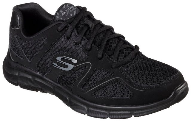Skechers »VERSE-FLASH POINT« Sneaker mit Memory Foam-Ausstattung (schwarz)