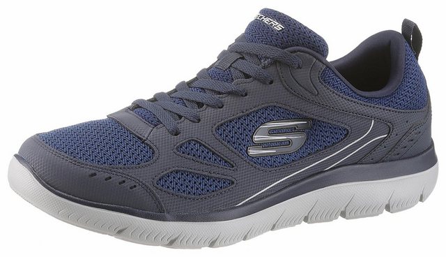 Skechers »Summits-South Rim« Sneaker im modernen Materialmix (blau)