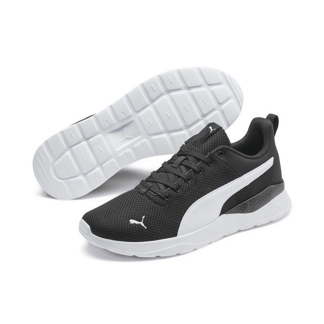 PUMA Anzarun Lite Sneakers Herren Trainingsschuh (Black White|Puma Black-Puma White)