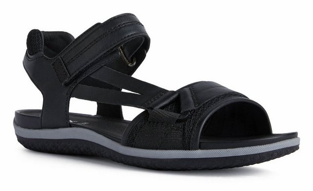 Geox »VEGA« Sandale mit gepolsterter Ferse (schwarz)