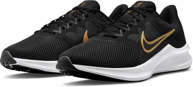 Nike »DOWNSHIFTER 11« Laufschuh (schwarz-goldfarben)