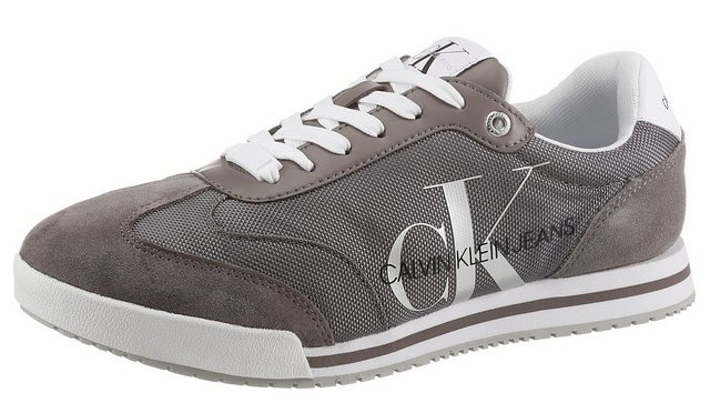 Calvin Klein Sneaker im Materialmix (grau)
