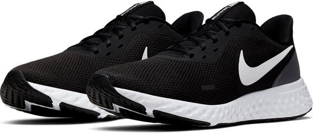 Nike »Revolution 5« Laufschuh (schwarz-weiß)