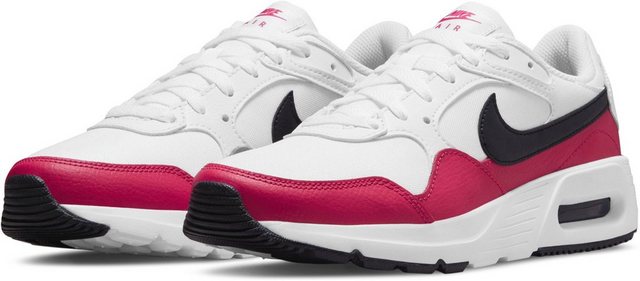 Nike Sportswear »AIR MAX SC« Sneaker (weiß-pink-schwarz)