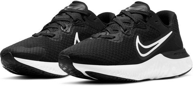 Nike »RENEW RUN 2« Laufschuh (BLACK-WHITE-DK-SMOKE-GREY)