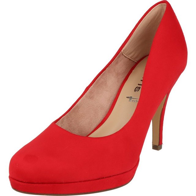 Tamaris 1-22447-20 elegante Damen Schuhe High Heel Pumps High-Heel-Pumps (rot)