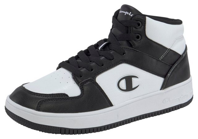 Champion »REBOUND 2.0 MID« Sneaker (schwarz-weiß)
