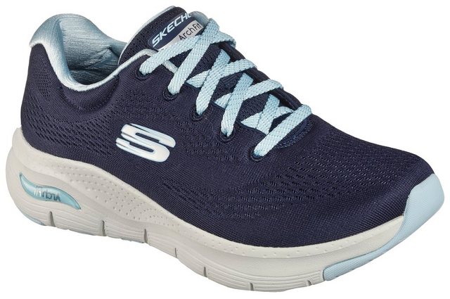 Skechers »ARCH FIT« Sneaker mit seitlichem Logo-Emblem (navy-bleu)