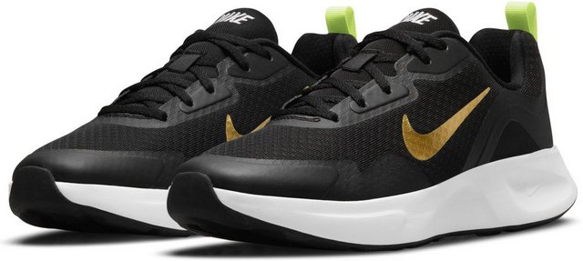 Nike Sportswear »WEARALLDAY« Sneaker (schwarz-goldfarben)
