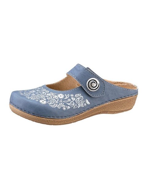 Franken-Schuhe Clog (blau)