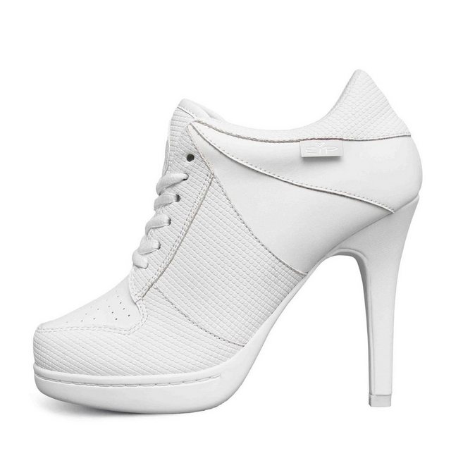 Missy Rockz »SIMPLY WHITE just white« High-Heel-Stiefelette Absatzhöhe: 8,5 cm (weiß)