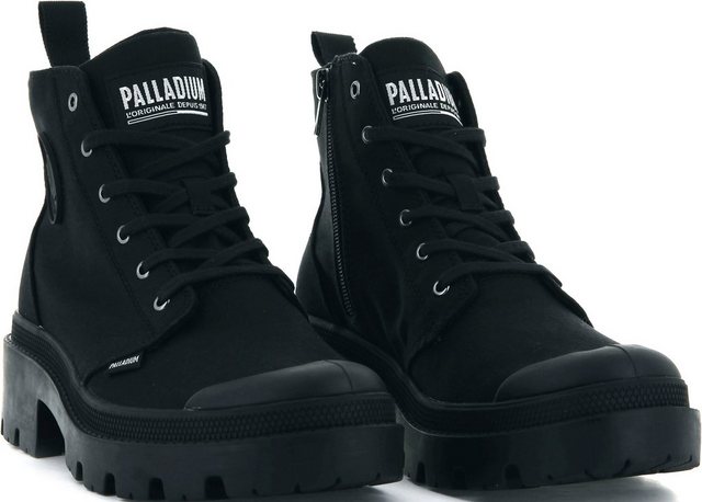 Palladium »PALLABASE TWILL« Schnürboots (schwarz)