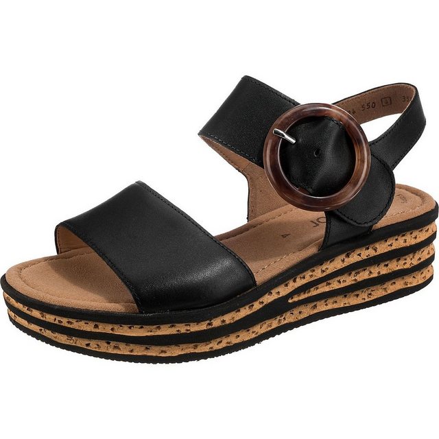 Gabor »Sandaletten« Sandale (schwarz)