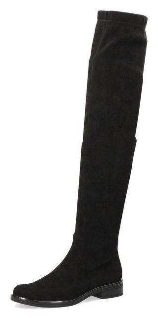 Caprice Overkneestiefel mit Stretchschaft (schwarz)