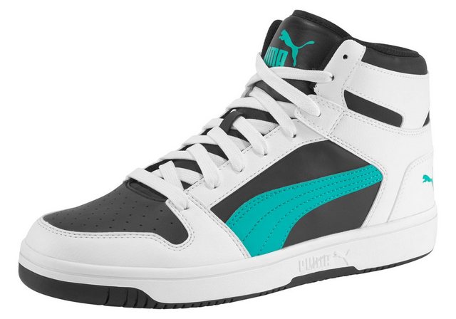 PUMA »Rebound LayUp SL« Sneaker (weiß-schwarz)