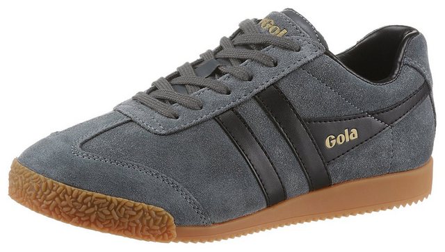 Gola Classic »HARRIER« Sneaker mit gepolstertem Schaftrand (dunkelgrau-schwarz)