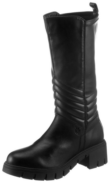 bugatti »ELARA« Stiefel mit zweckmäßiger Anziehlasche (schwarz)