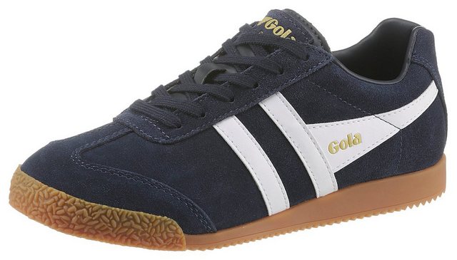 Gola Classic »HARRIER« Sneaker mit gepolstertem Schaftrand (dunkelblau-weiß)