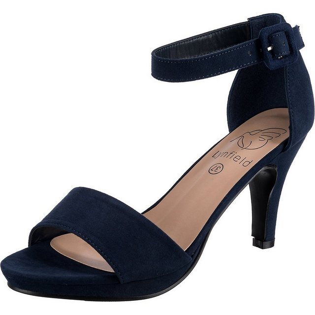 Lynfield »Fashion High Heel Klassische Sandaletten« Sandalette (blau)