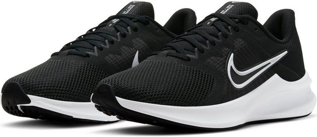 Nike »DOWNSHIFTER 11« Laufschuh (Black/ White-dk Smoke Grey)