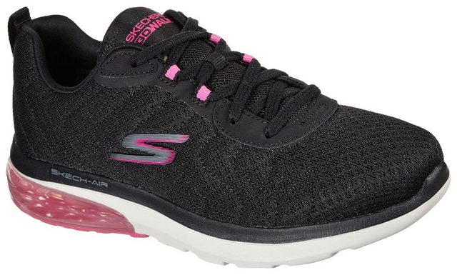 Skechers »GO WALK AIR 2.0« Sneaker mit Luftkammer in der Sohle (schwarz-pink)