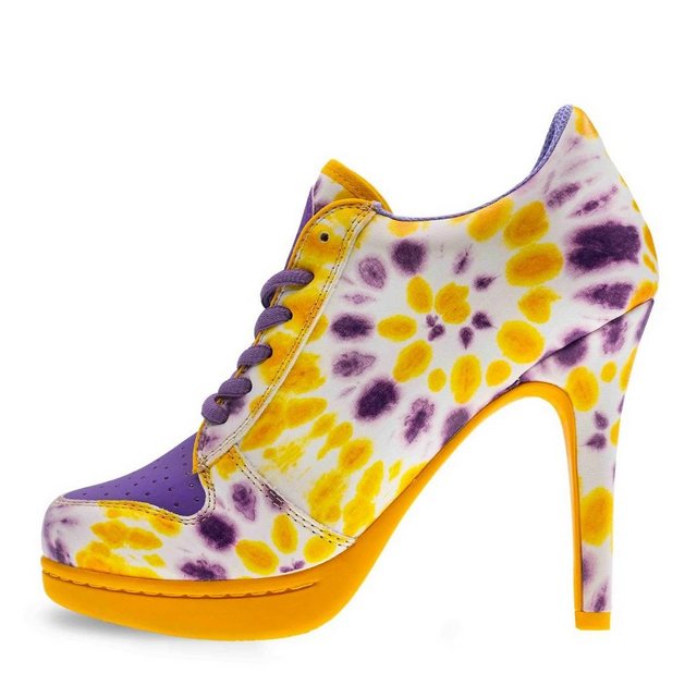Missy Rockz »SPIRIT ROCKZ yellow / purple« High-Heel-Stiefelette Absatzhöhe: 10,5 cm (blau)