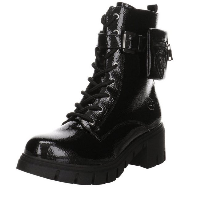 bugatti »Damen Stiefeletten Schuhe Elara Stiefelette« Schnürstiefelette (schwarz dunkel)
