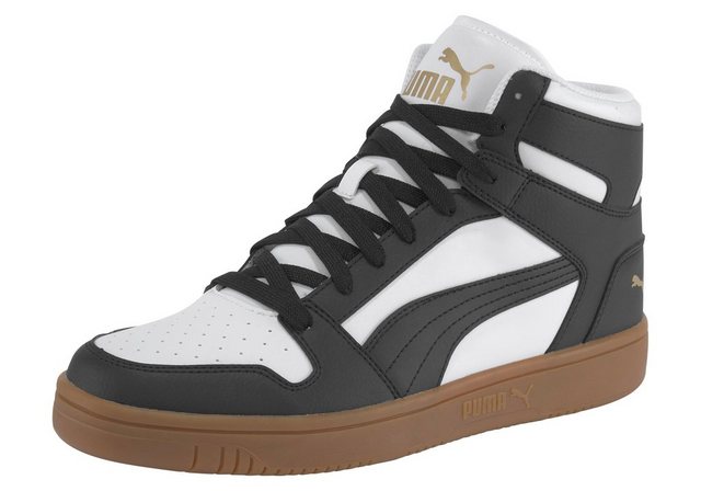 PUMA »Rebound LayUp SL« Sneaker (schwarz-weiß)