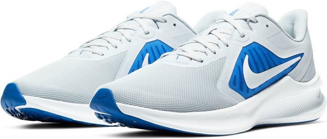 Nike »Downshifter 10« Laufschuh (hellgrau-blau)